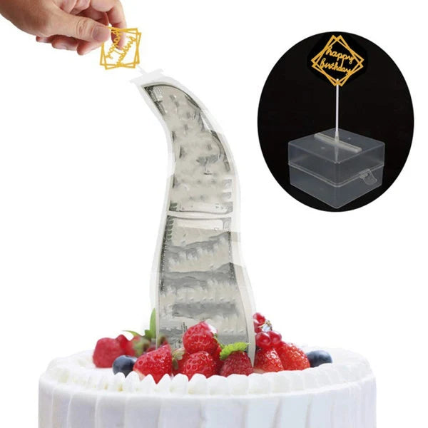 Money cake dispenser ATM kit, cake money pull-out box for surprise cakes and special occasions, popular in the USA and Europe