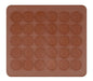 Macaron silicone baking mat with 30 circles, heat-resistant and microwave oven safe, perfect for baking macarons, popular in the USA and Europe